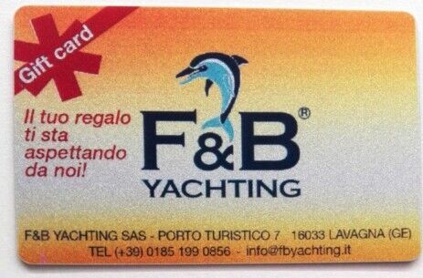 Gift Card F&B Yachting